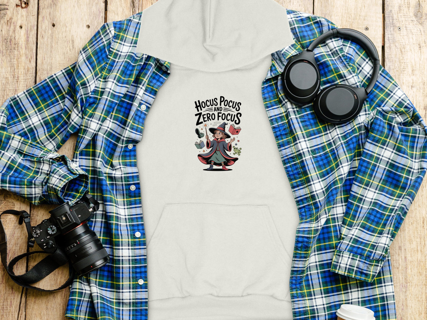 Hocus Pocus And Zero Focus Design Hoodie product