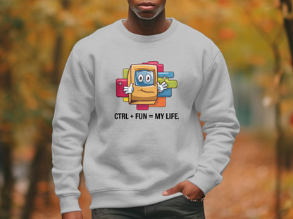 CTRL + Fun = My Life Graphic Sweatshirt product type