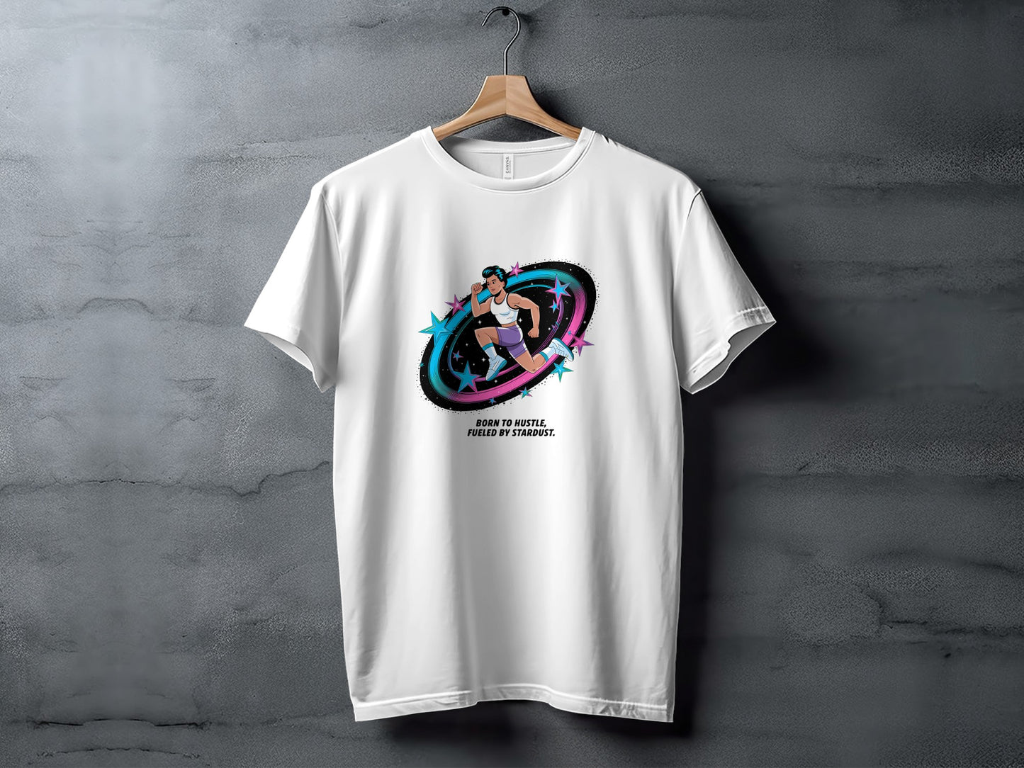 Roller Skating Woman Graphic Design T-Shirt product type