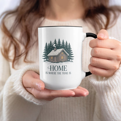 Home Is Where The Trail Is Mug product type