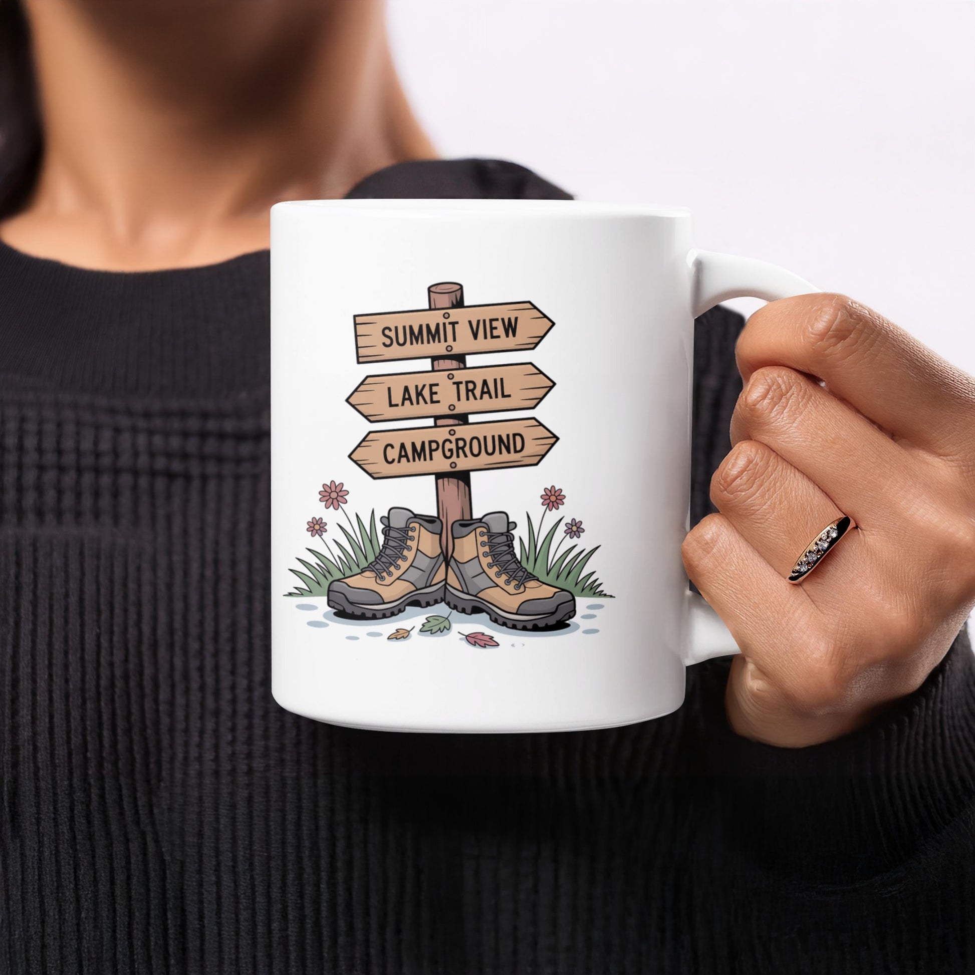 Summit View Lake Trail Campground Coffee Mug product