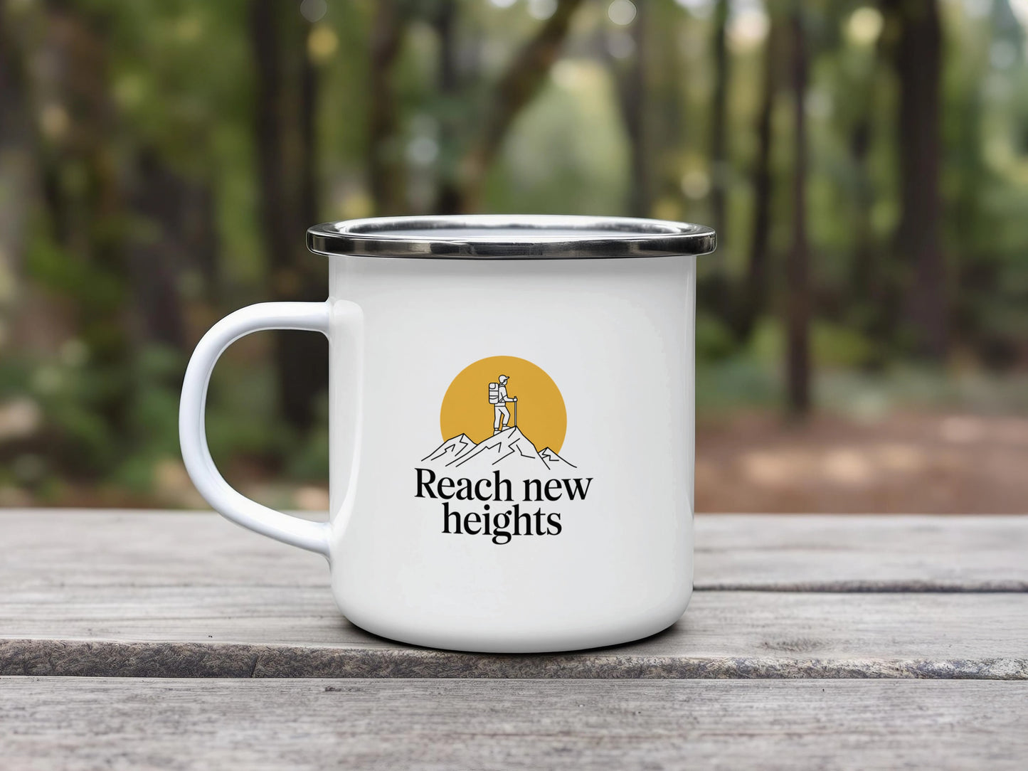 Reach New Heights Motivational Mug product