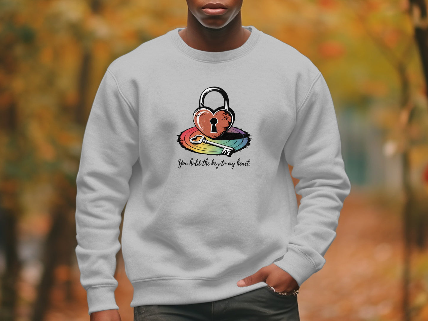 You Hold The Key To My Heart Graphic Sweatshirt product