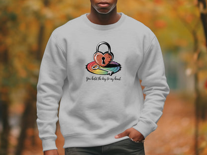 You Hold The Key To My Heart Graphic Sweatshirt product
