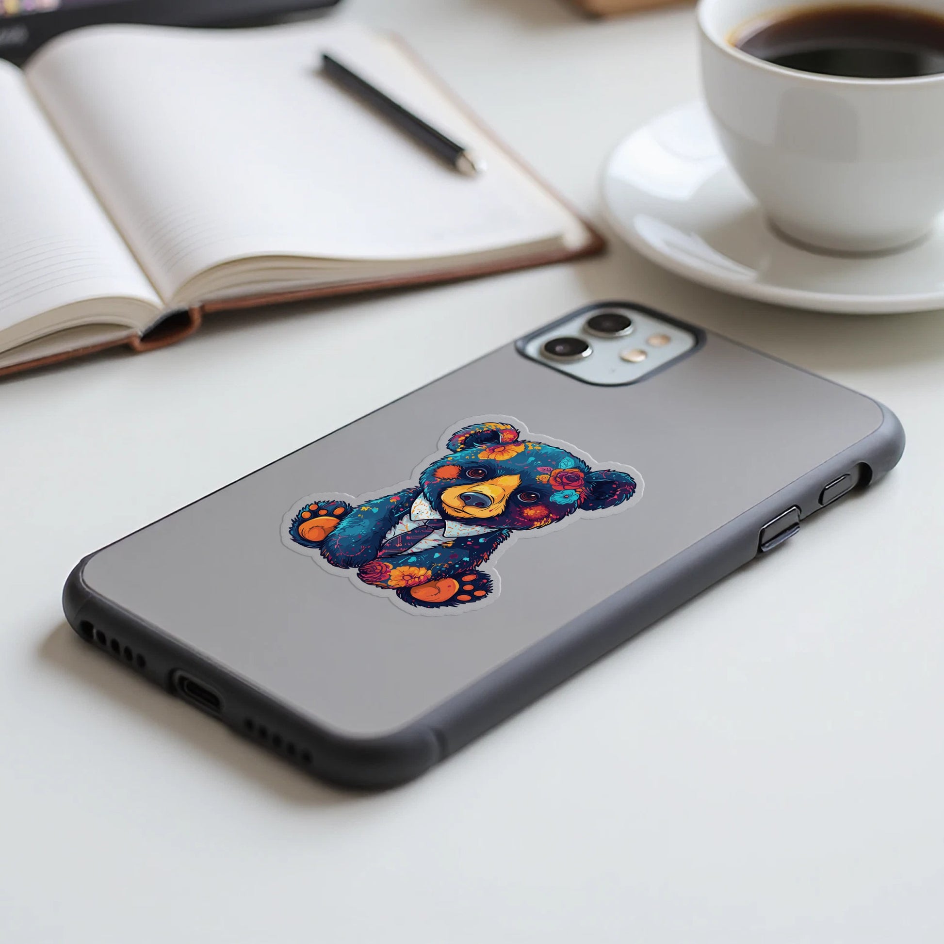 Cute Bear Design Protective Phone Case product