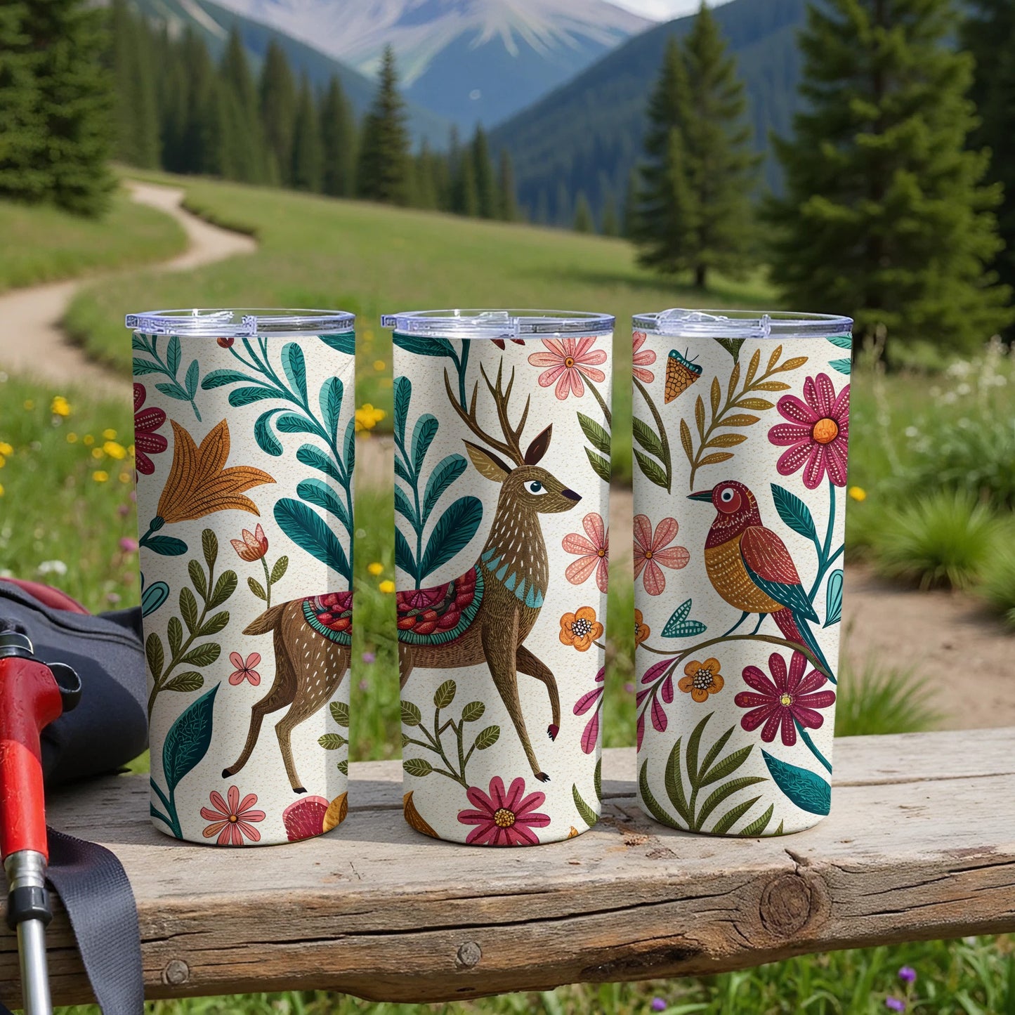 Nature-inspired Wildlife Design Tumbler product