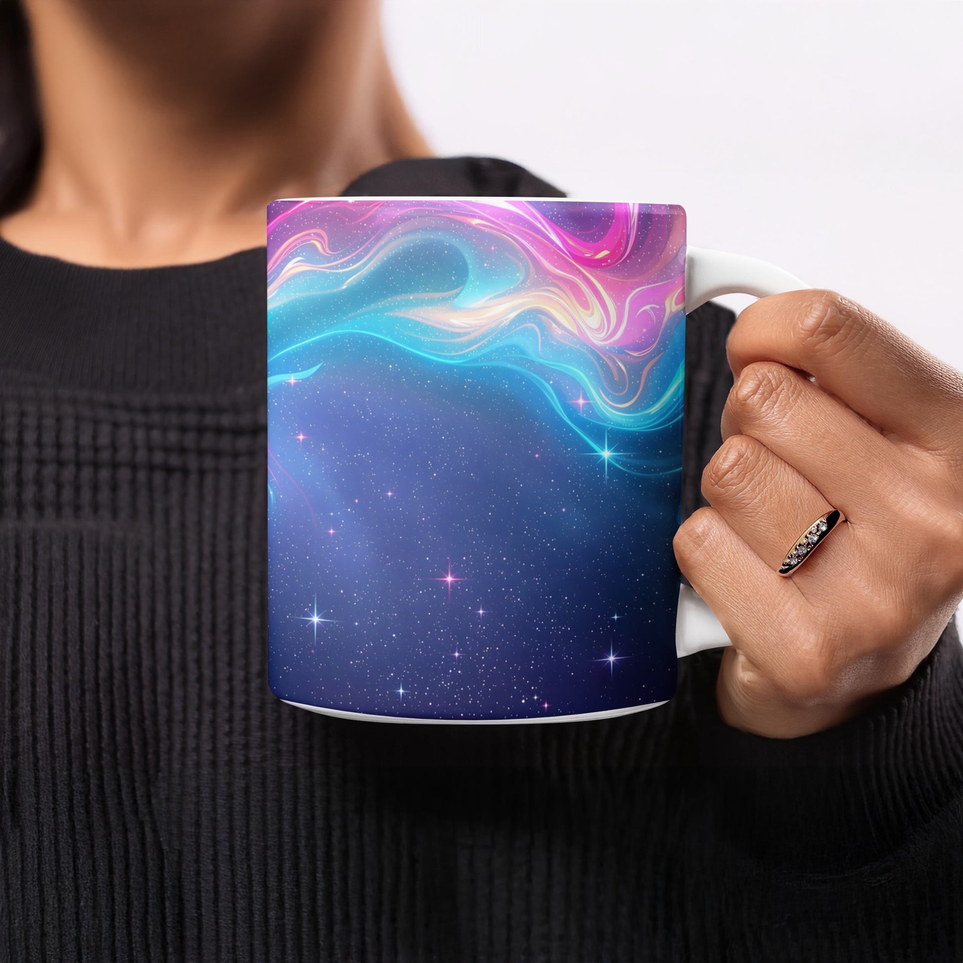 Colorful Cosmic Design Outer Space Mug product