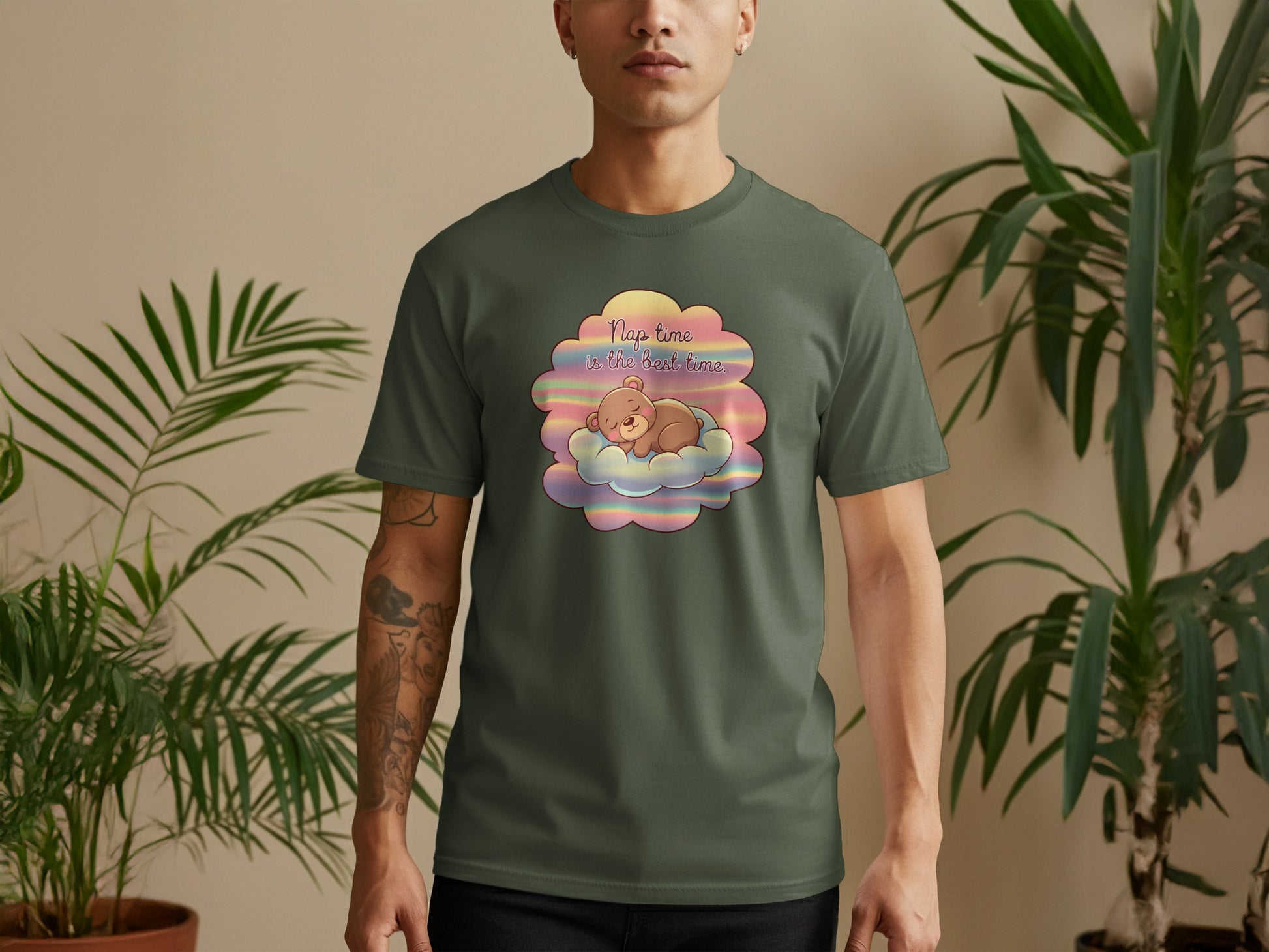 Nap Time Is The Best Time Graphic T-Shirt product