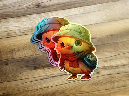 Colorful Chick Characters Stickers product type