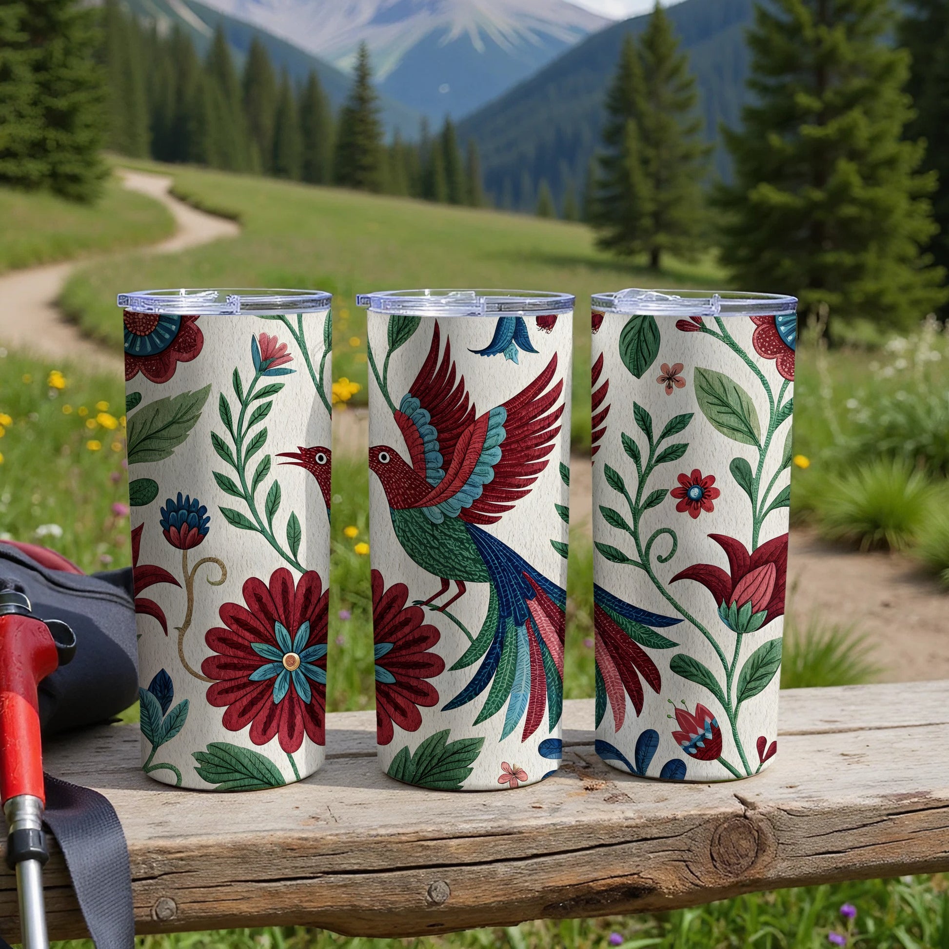 Beautifully Patterned Tall Drinkware Product