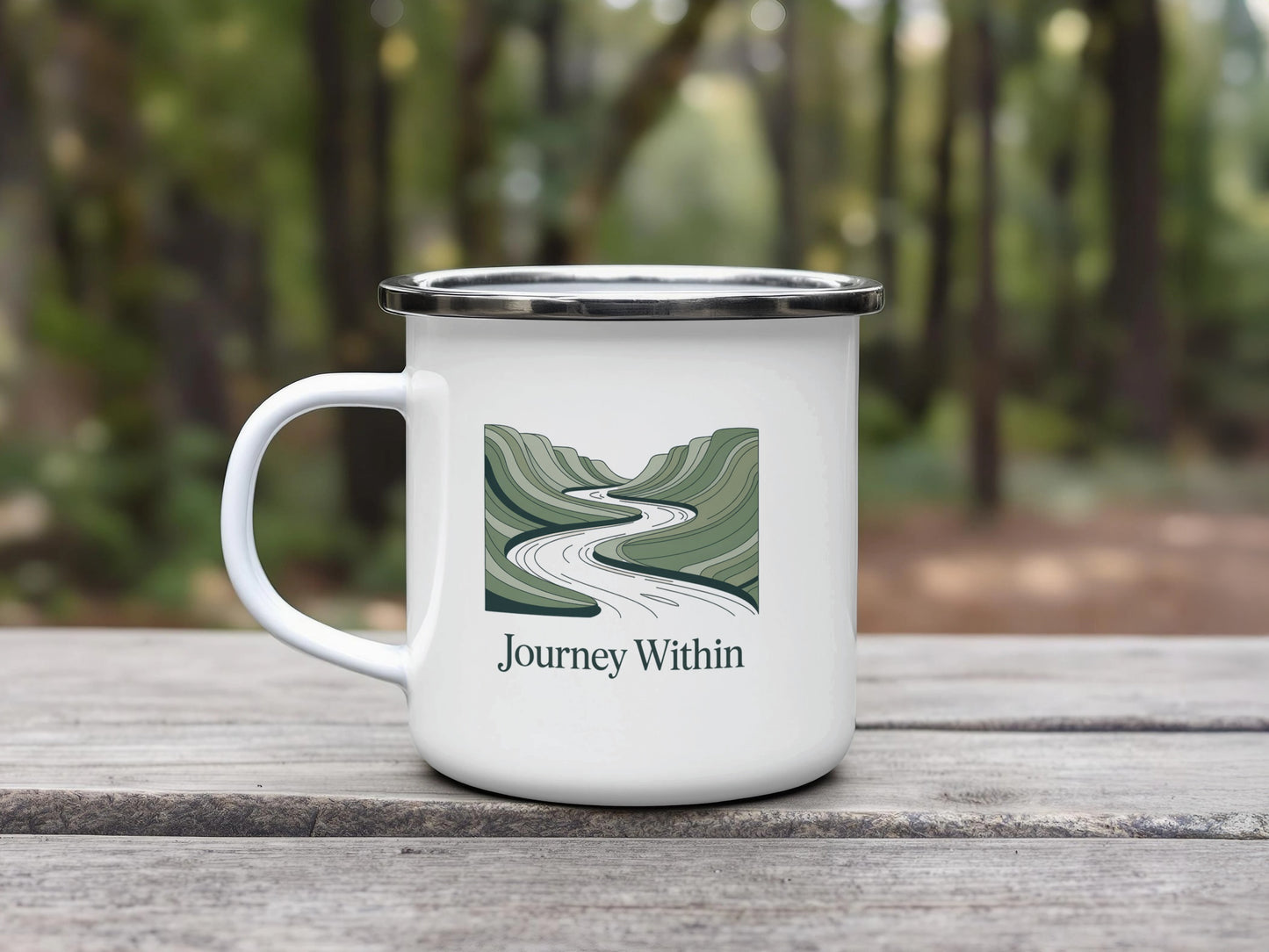 Journey Within Scenic Path Design Mug product