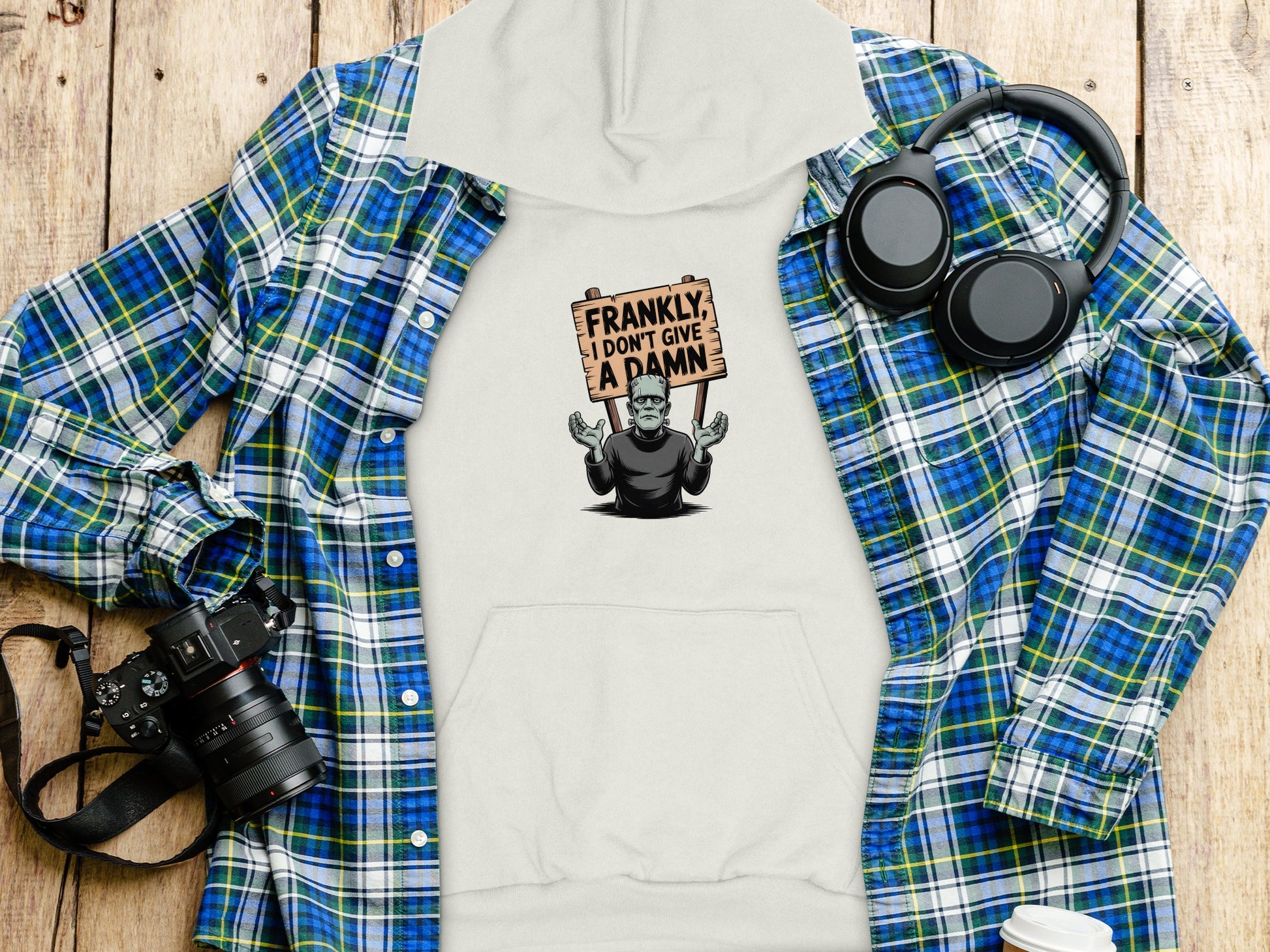 Frankly I Don't Give A Damn Printed Hoodie product
