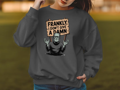 Frankly I Don't Give a Damn Graphic Sweatshirt product type