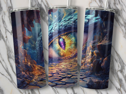 Dragon Eye Design Fantasy Art Tumbler product