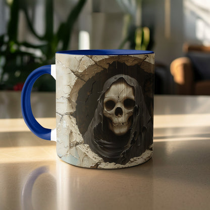 Skeleton Grim Reaper Art Printed Graphic Mug product