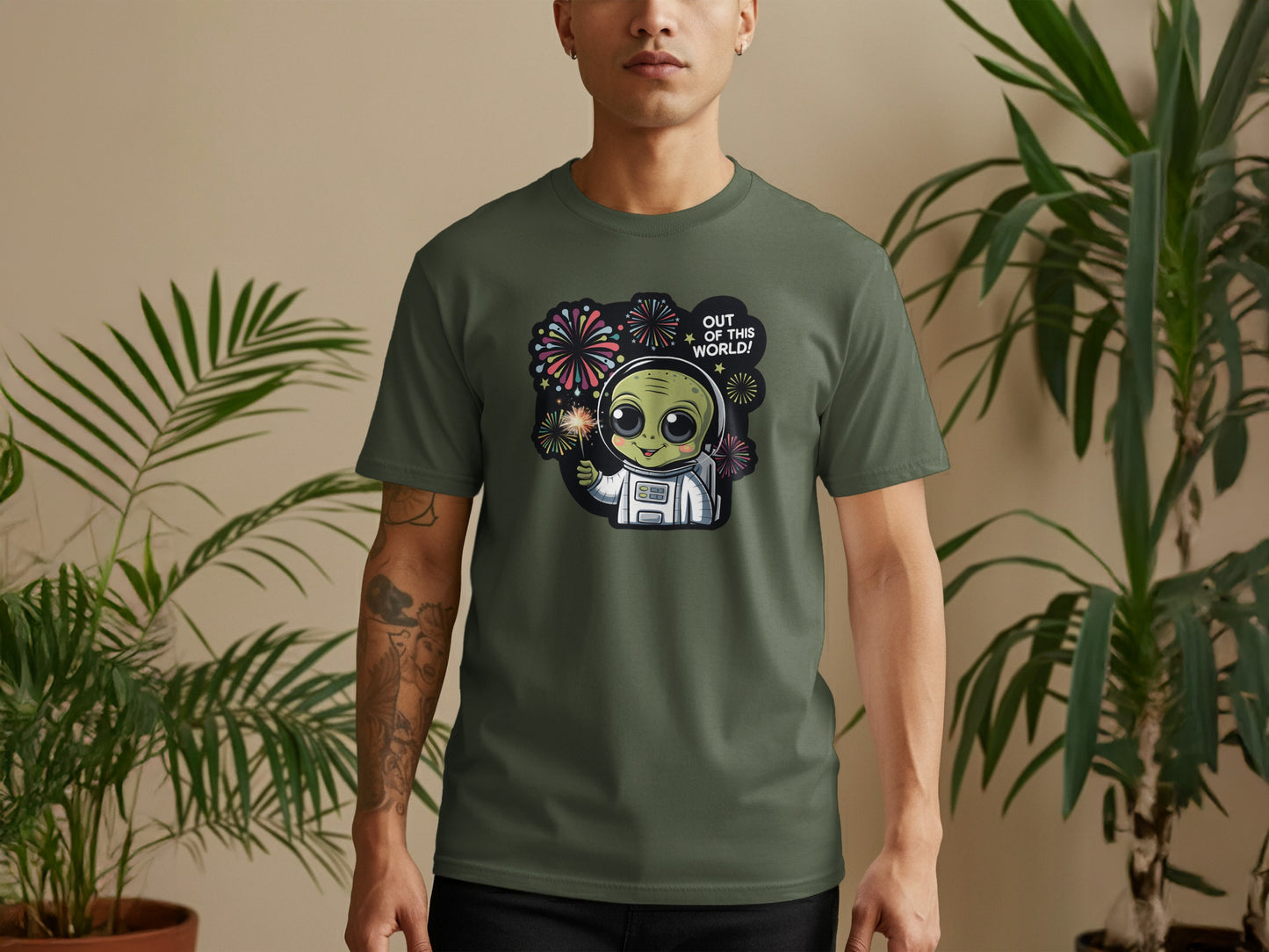 Out of This World Alien Graphic Tee product