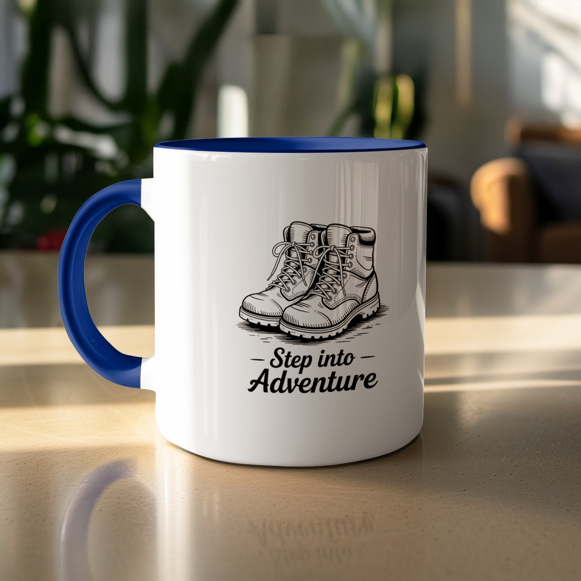 Step into Adventure Design Ceramic Mug product