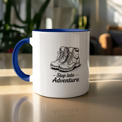 Step into Adventure Design Ceramic Mug product