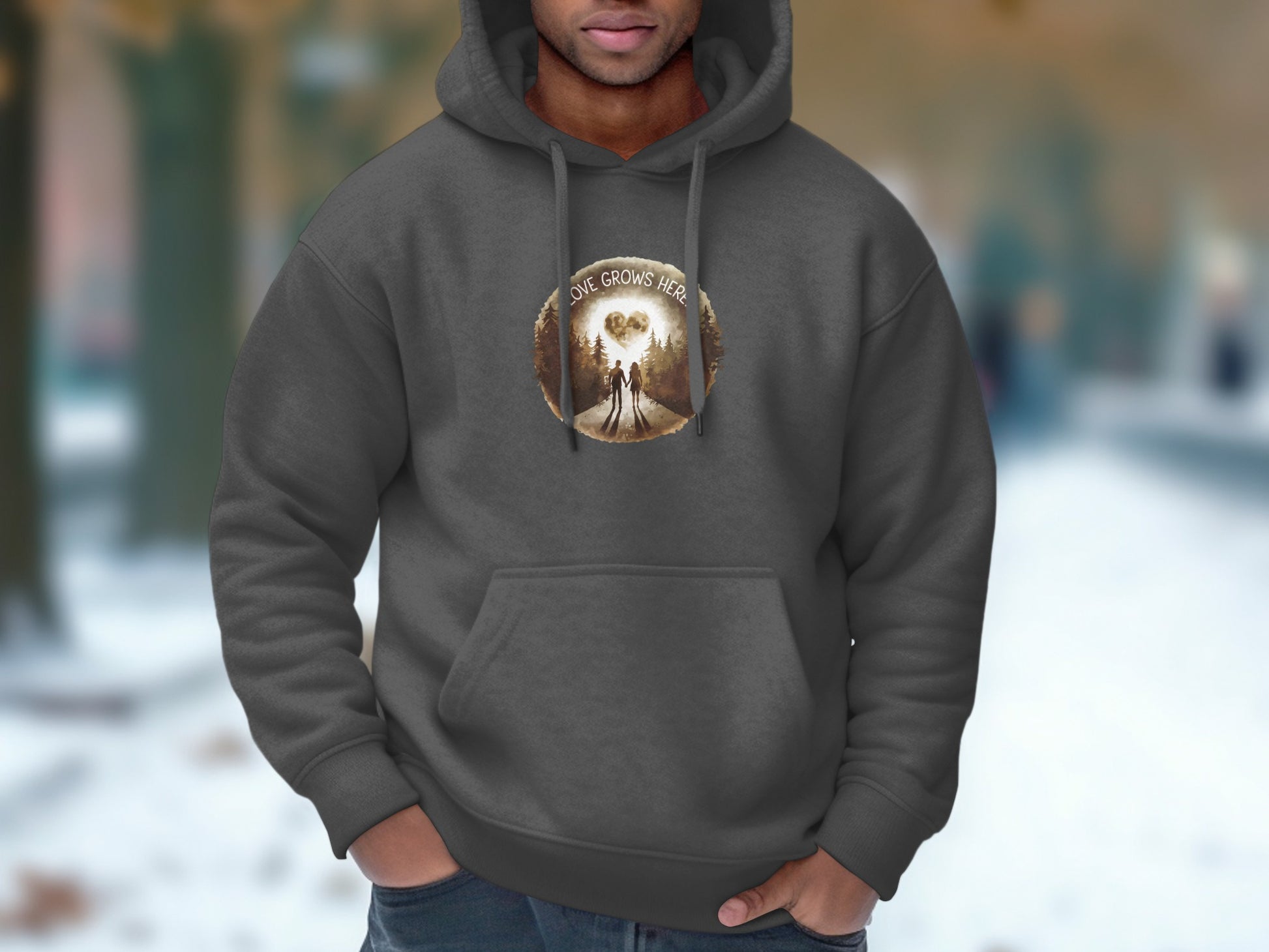 Epic Fantasy Scene Hoodie Unique Apparel Product