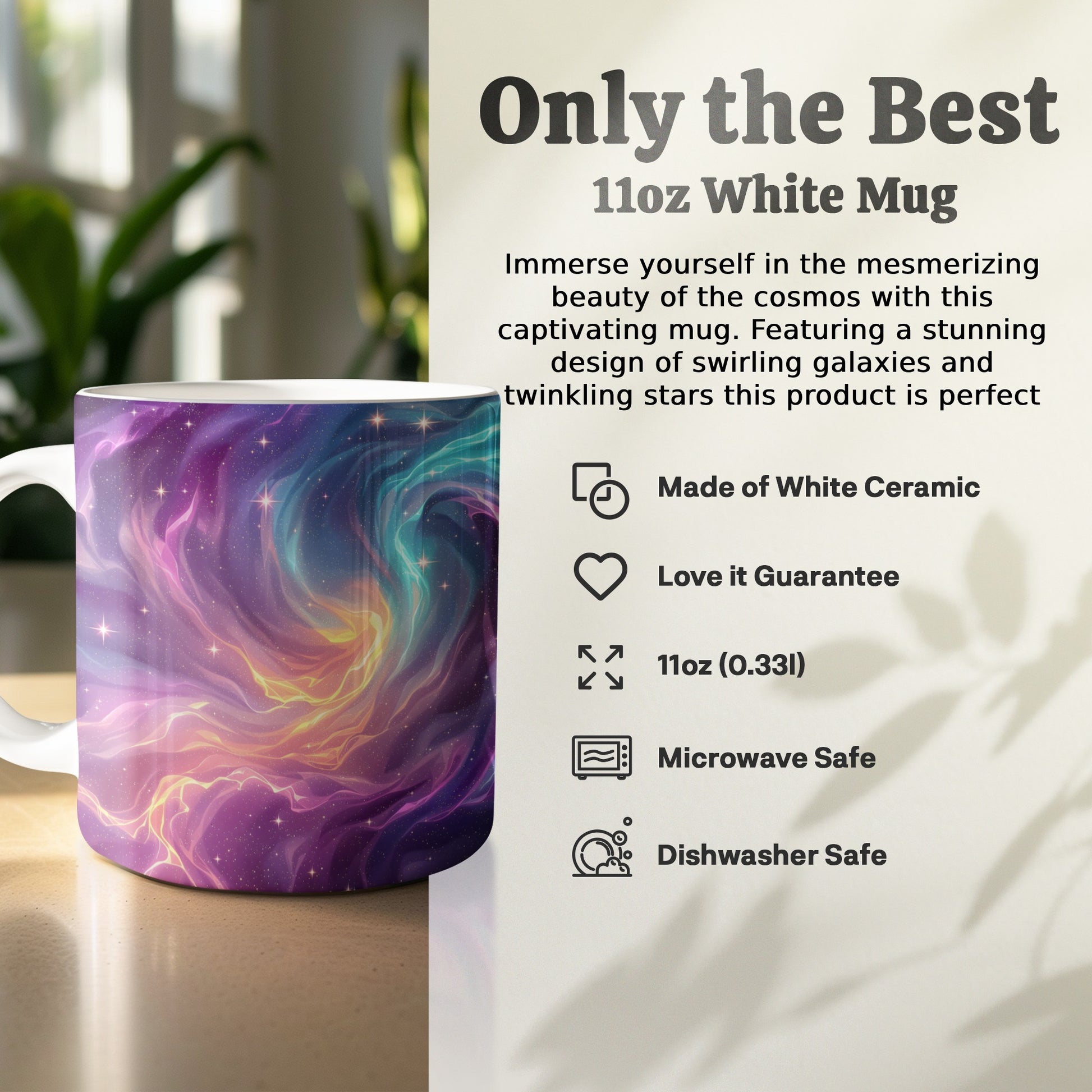 Immerse Yourself in the Mesmerizing 11oz White Mug product type