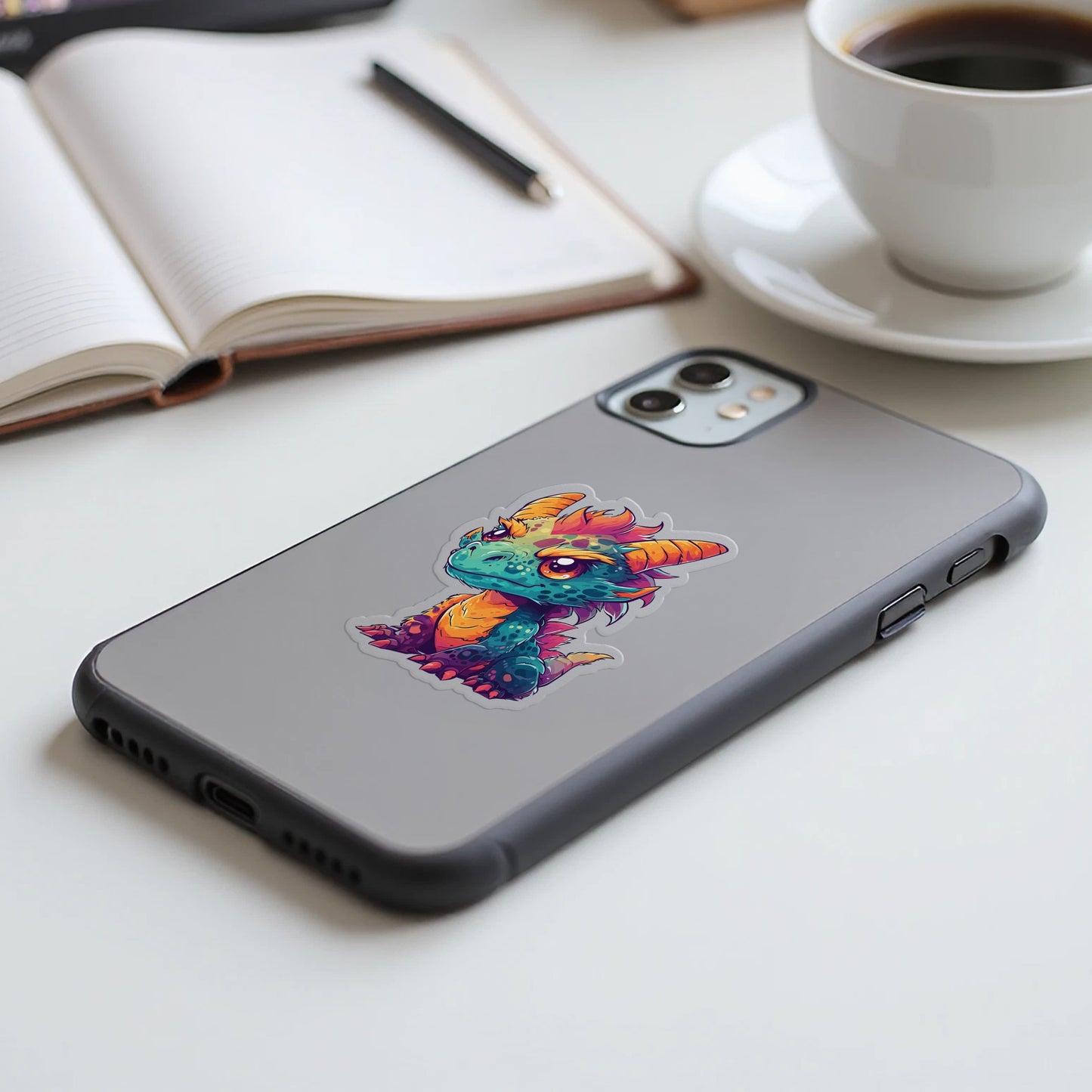 Cute Colorful Dragon Design Phone Case product