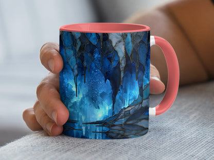 Enchanting Night Sky Themed Ceramic Coffee Mug product