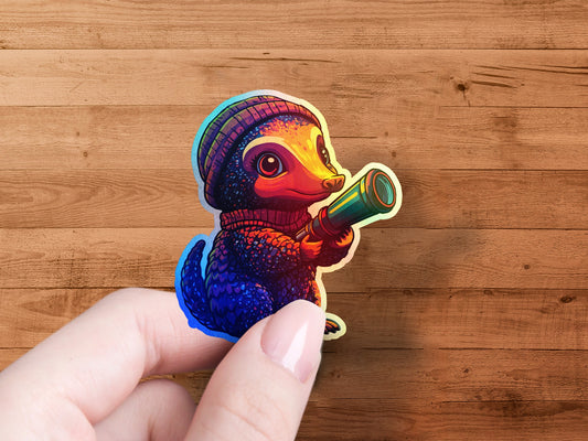 Adorable Explorer Duck Sticker Kids Decor product