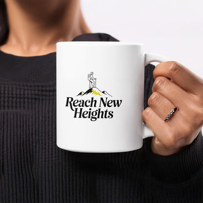 Reach New Heights Motivational Mug product