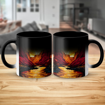 Colorful Sunrise Landscape Printed Mug product