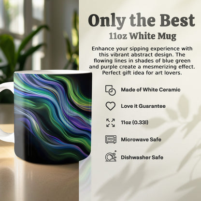 Only the Best 11oz Vibrant Abstract Design Mug product type