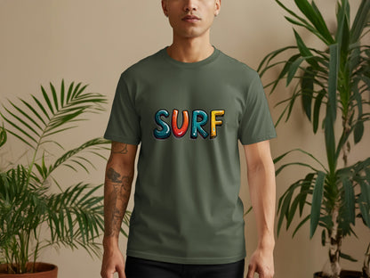 Stylish Surf T-shirt for Casual and Sporty Apparel product type