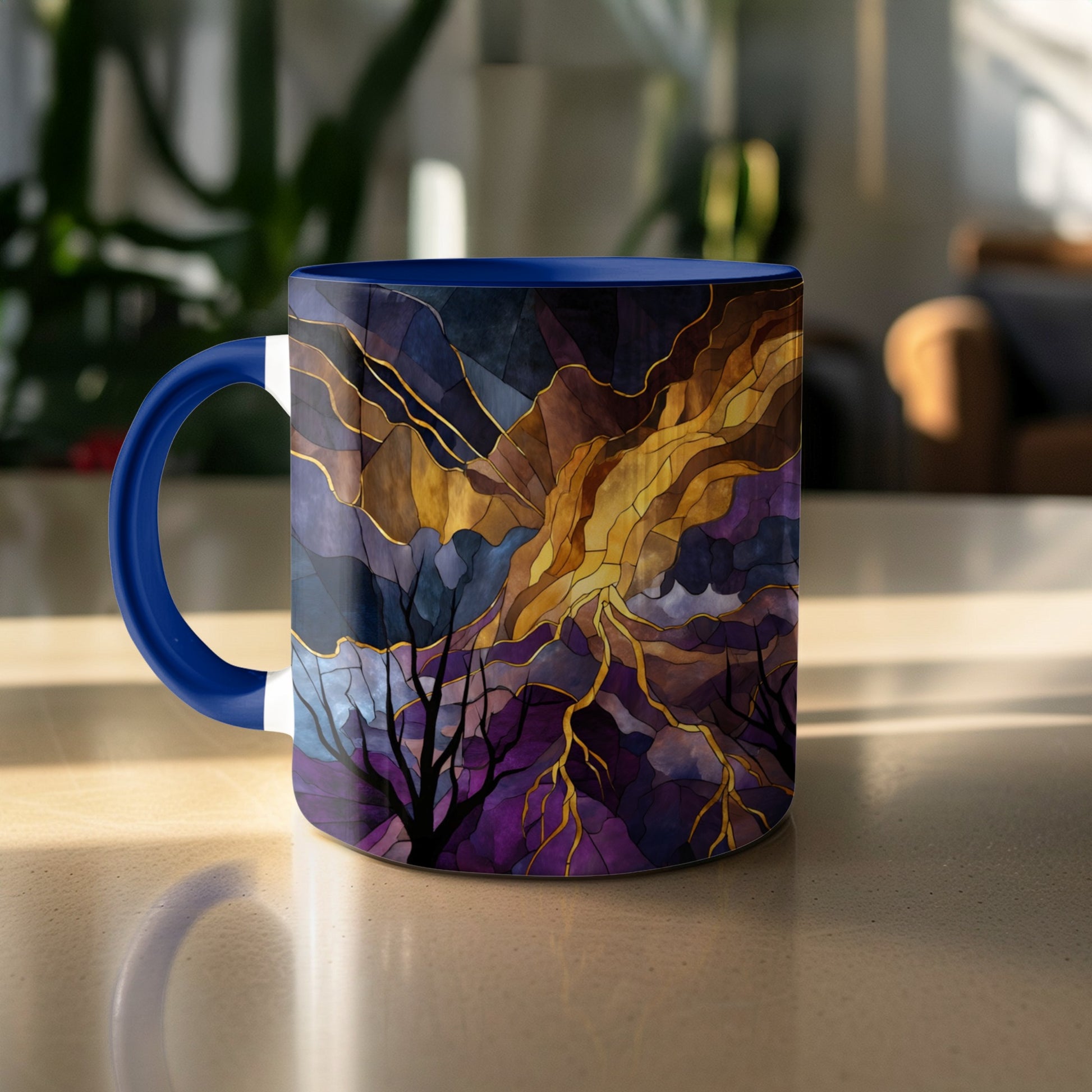 Colorful Abstract Lightning Art Mug product