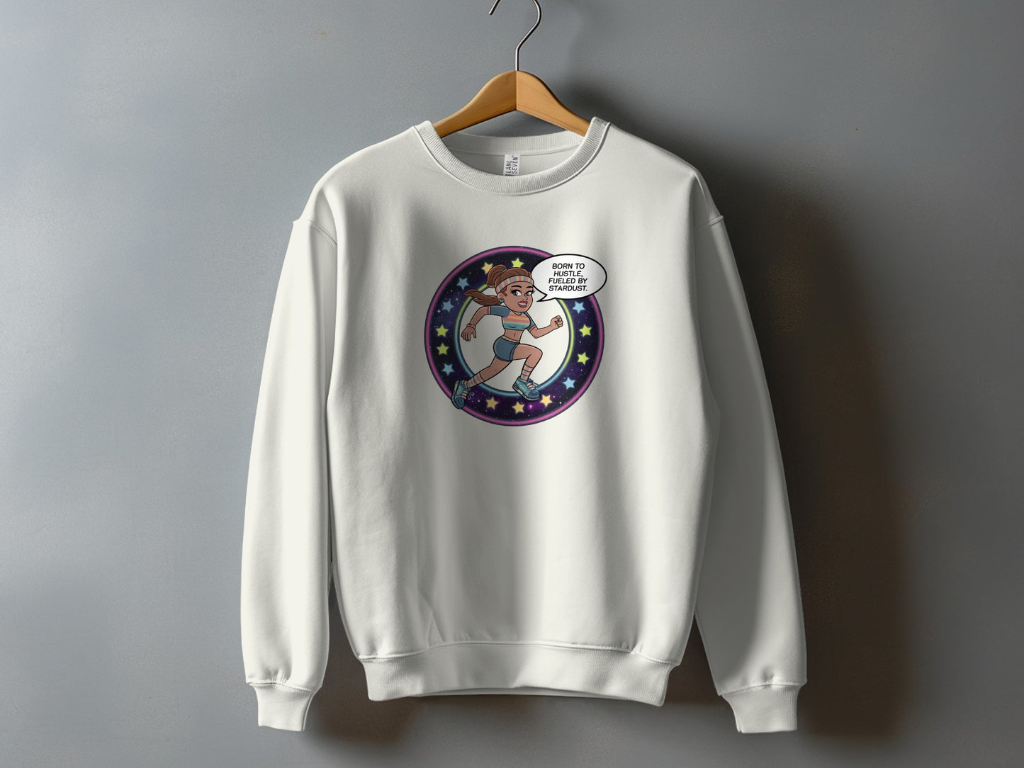 Superhero Cartoon Graphic Crewneck Casual product type