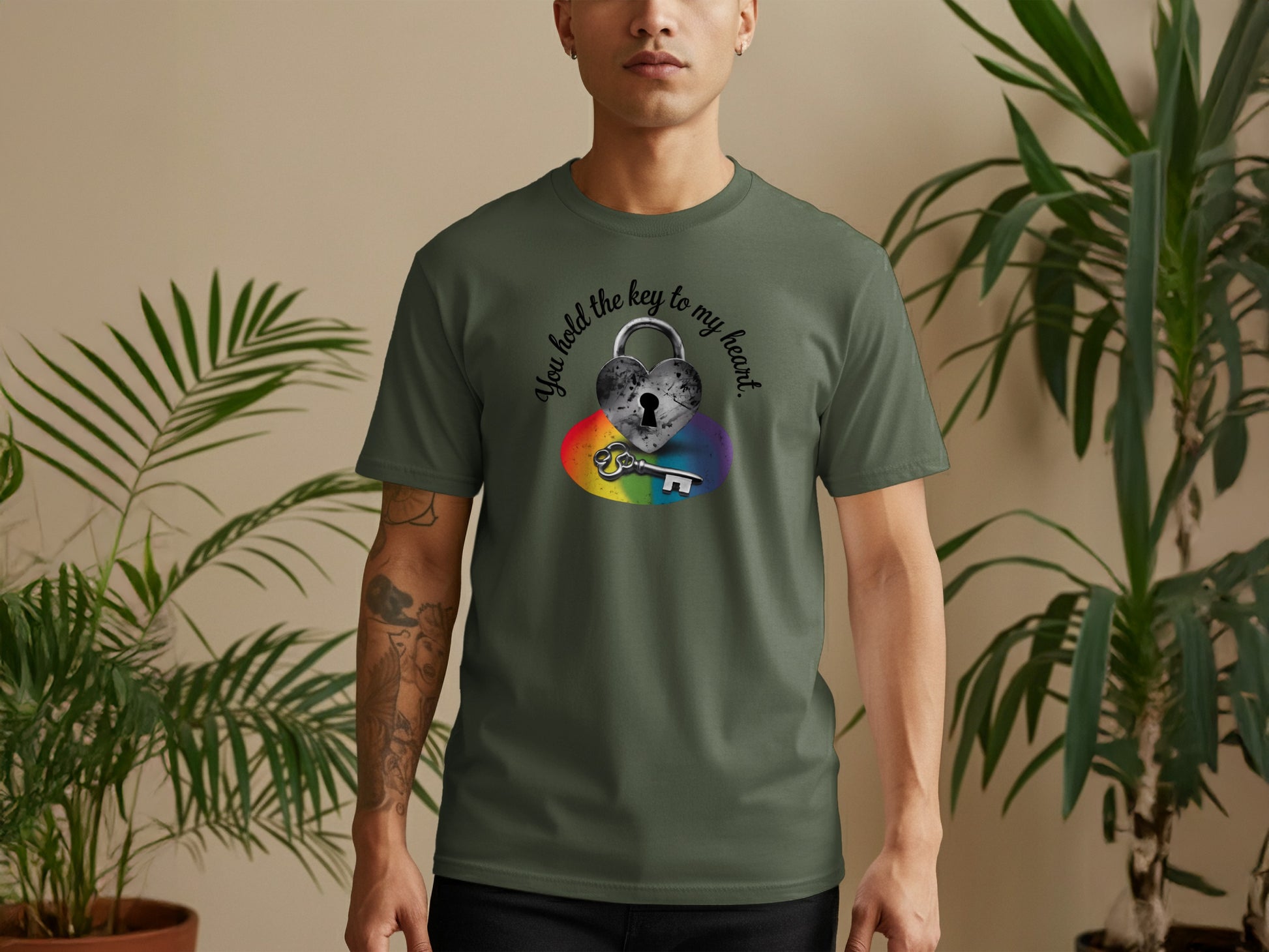 You Hold the Key to My Heart Graphic T-Shirt product