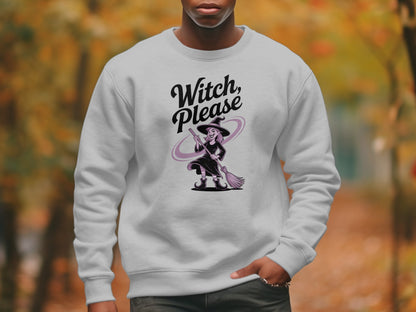 Witch Please Funny Halloween Sweatshirt product type