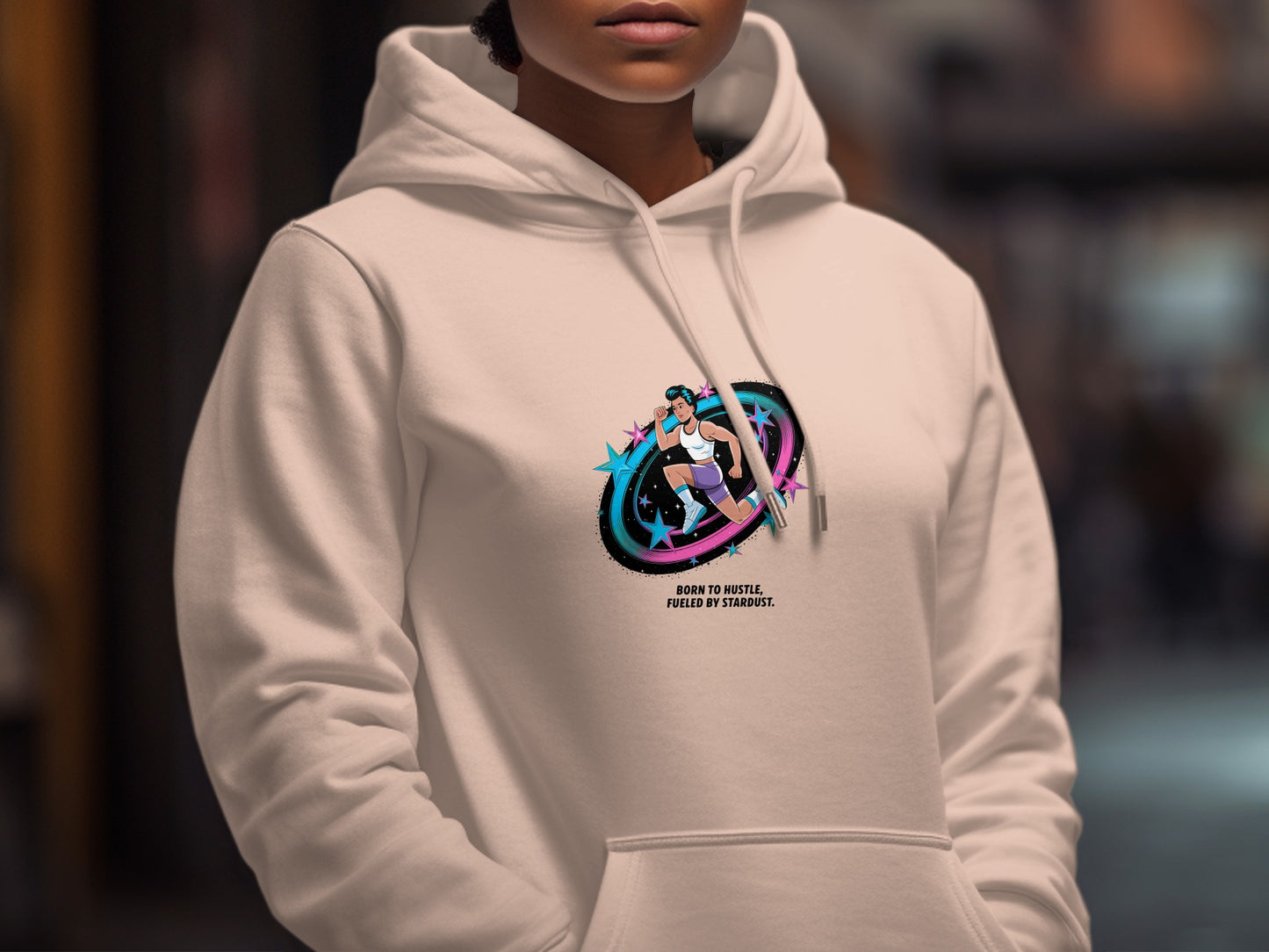 Born To Hustle Fueled By Stardust Hoodie product