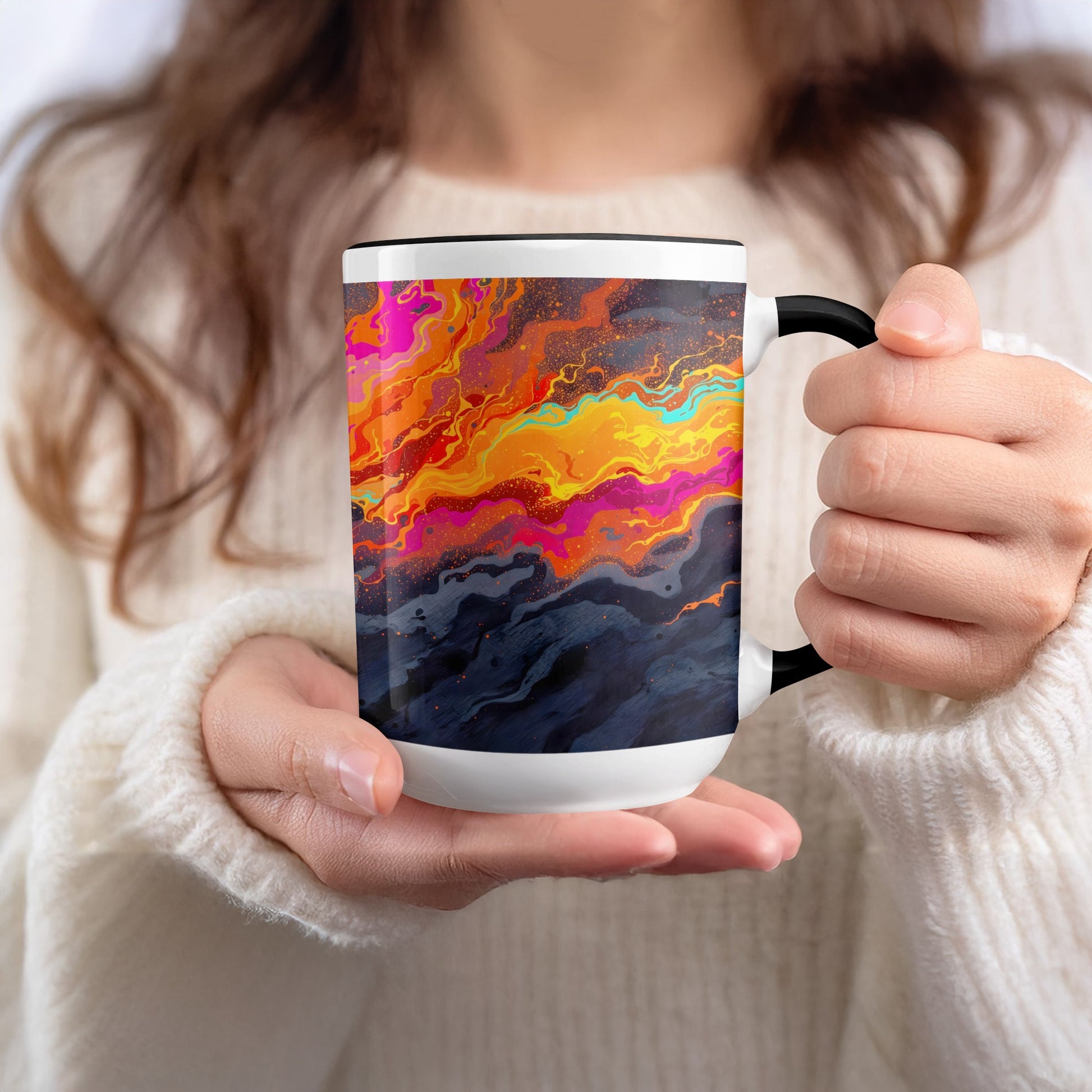 Vibrant Abstract Colorful Artistic Mug product