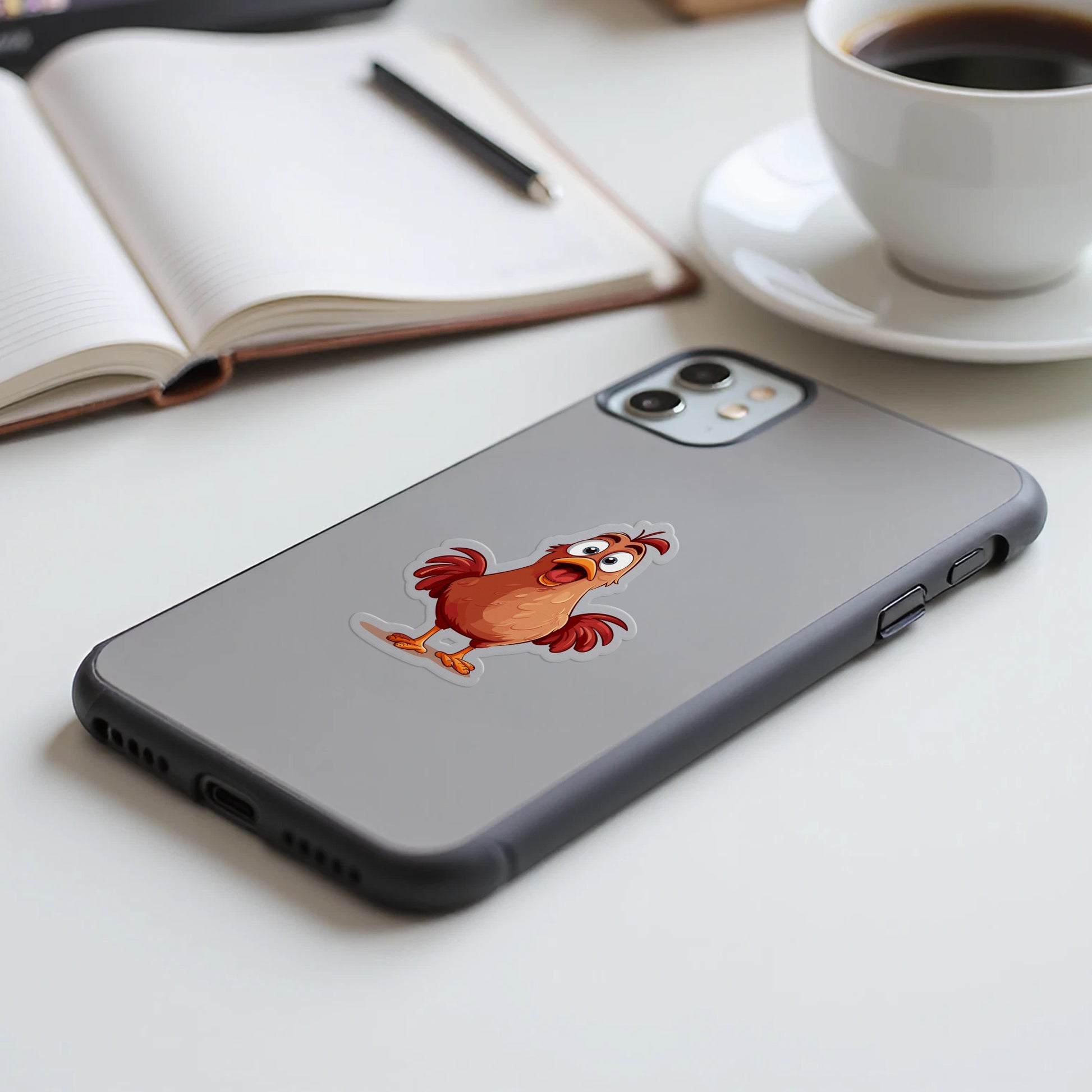 Cute Cartoon Bird Illustration Phone Case product type