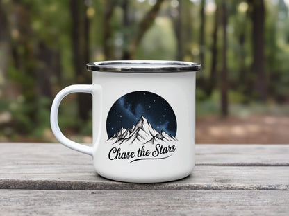 Chase the Stars Mountain Design Mug product