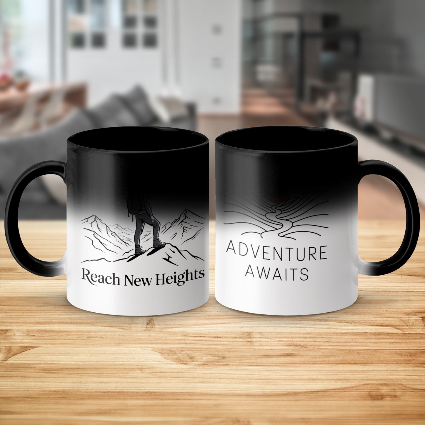 Reach New Heights Adventure Awaits Mug product type