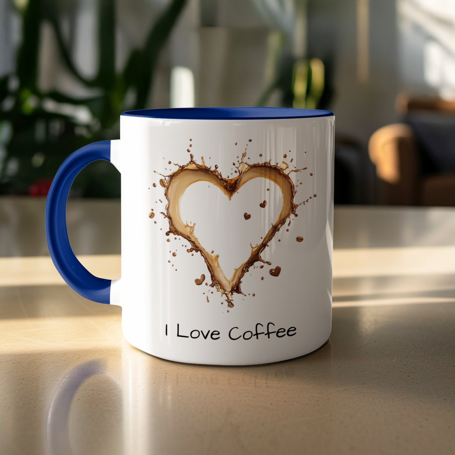 I Love Coffee Heart Design Coffee Mug product