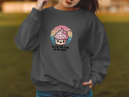 You're the Icing on My Cake Graphic Sweatshirt Product