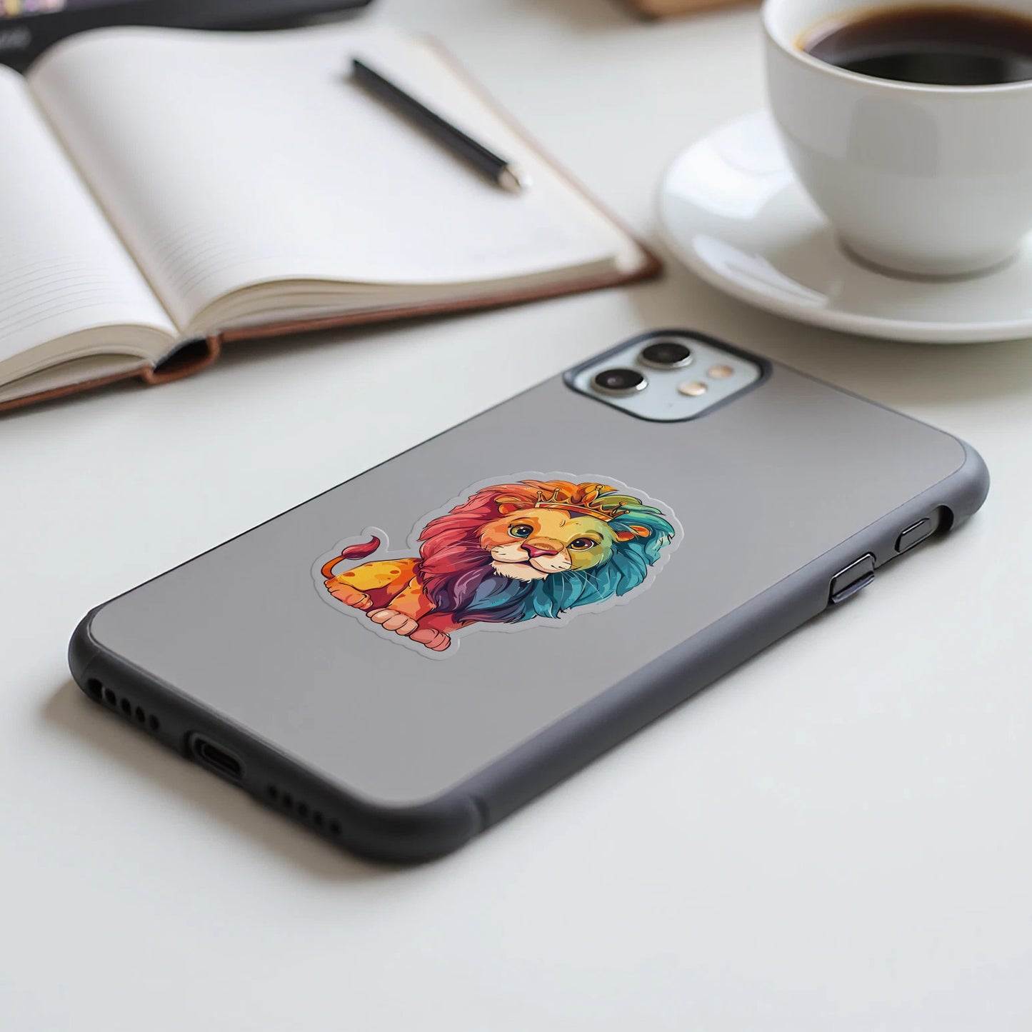 Colorful Lion Artwork Phone Case product