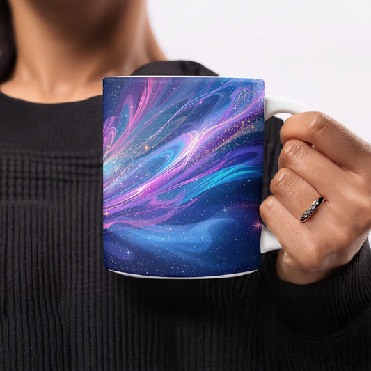 Stunning Galaxy Art on Ceramic Coffee Mug product