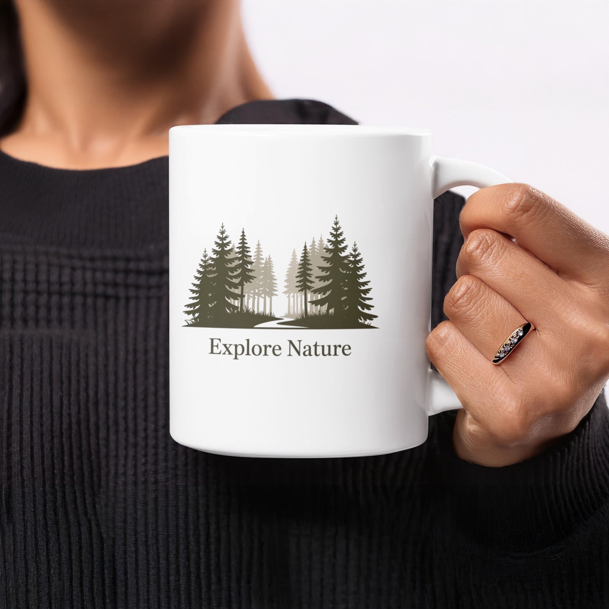 Explore Nature Scenic Forest Mug product