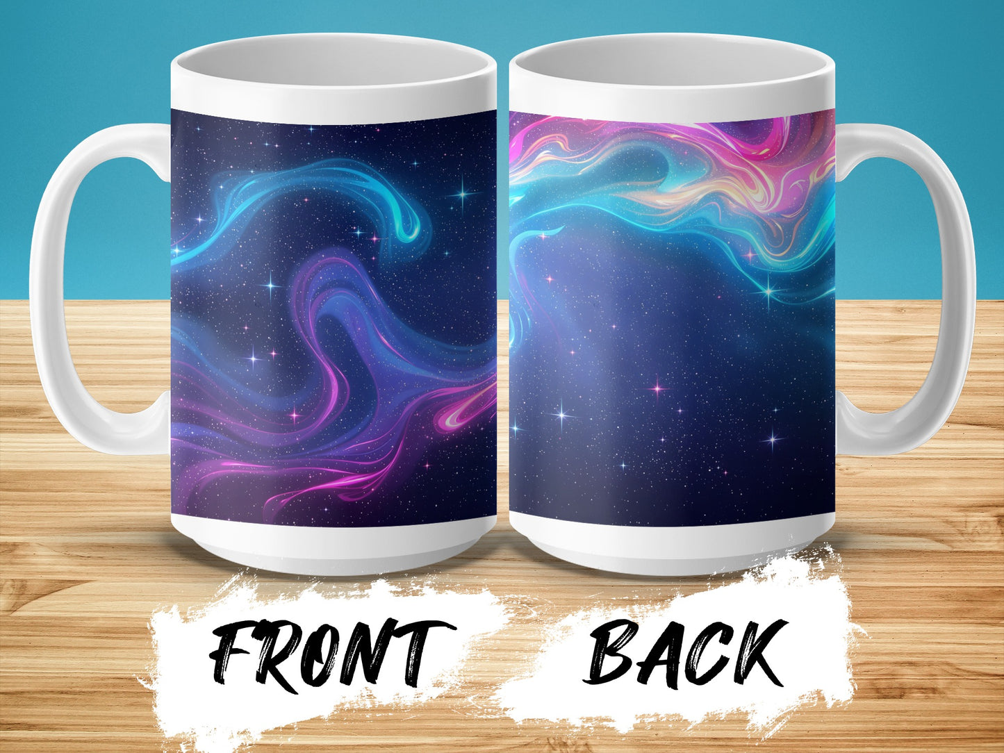 Cosmic Space Galaxy Print Coffee Mug Unique Product
