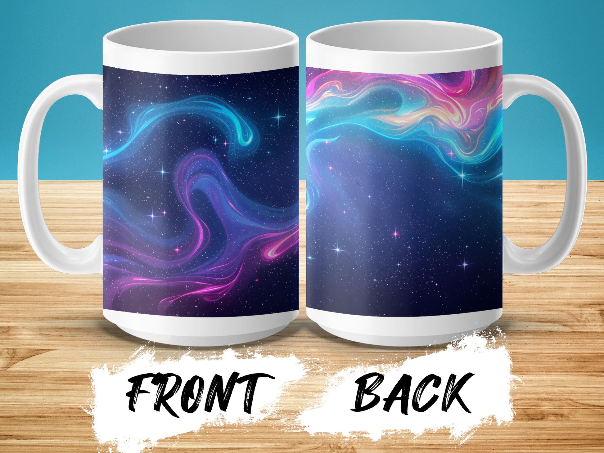 Cosmic Space Galaxy Print Coffee Mug Unique Product