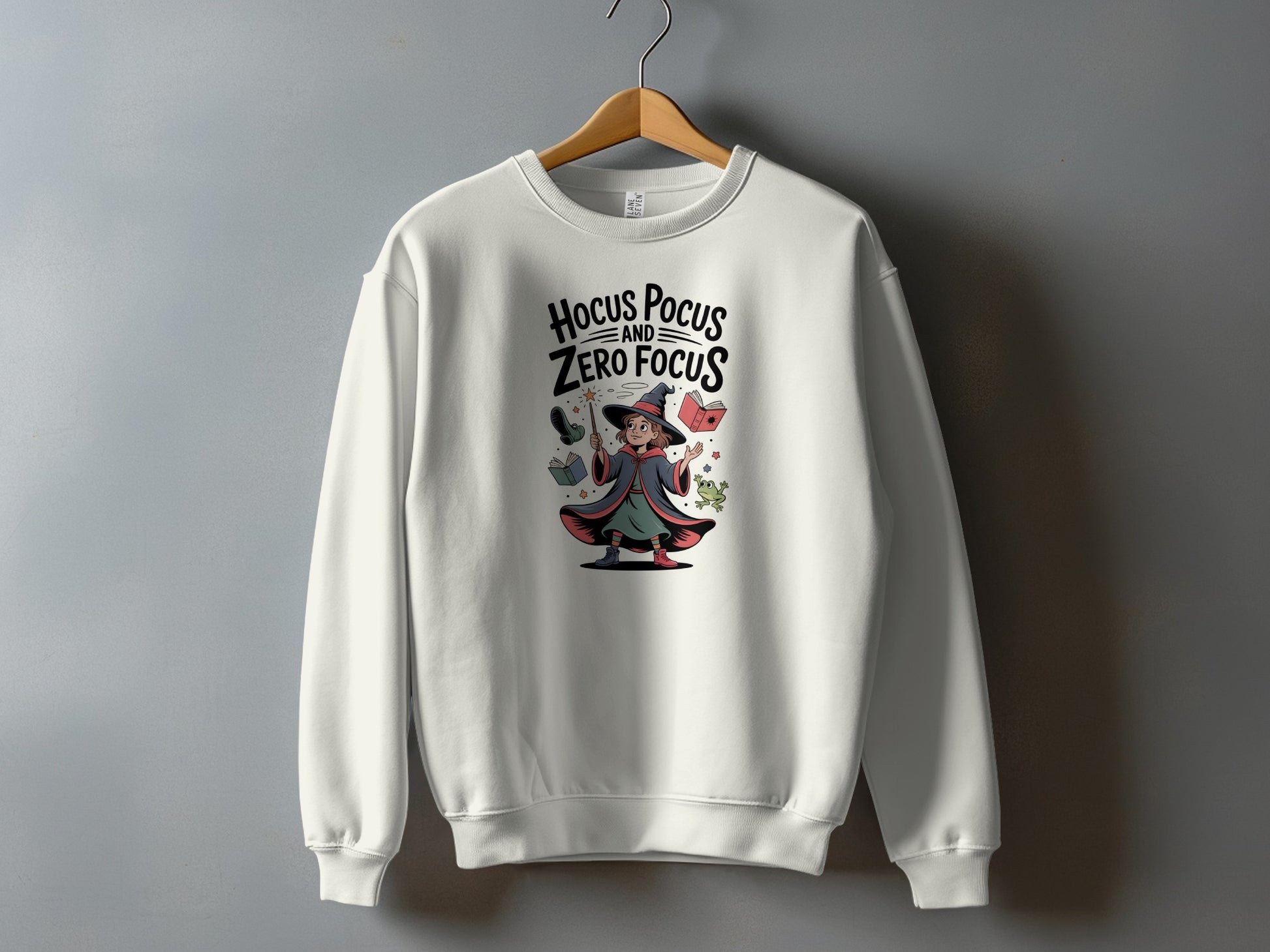 Hocus Pocus and Zero Focus Witch Sweatshirt product type