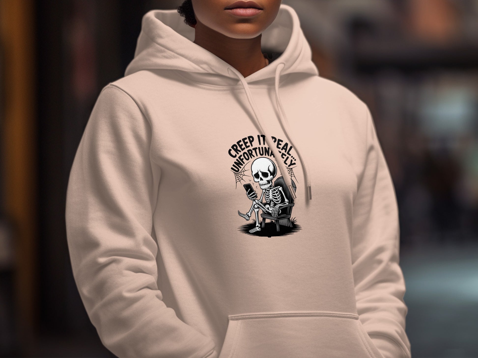 Creep It Really Unfortunate Skeleton Hoodie product