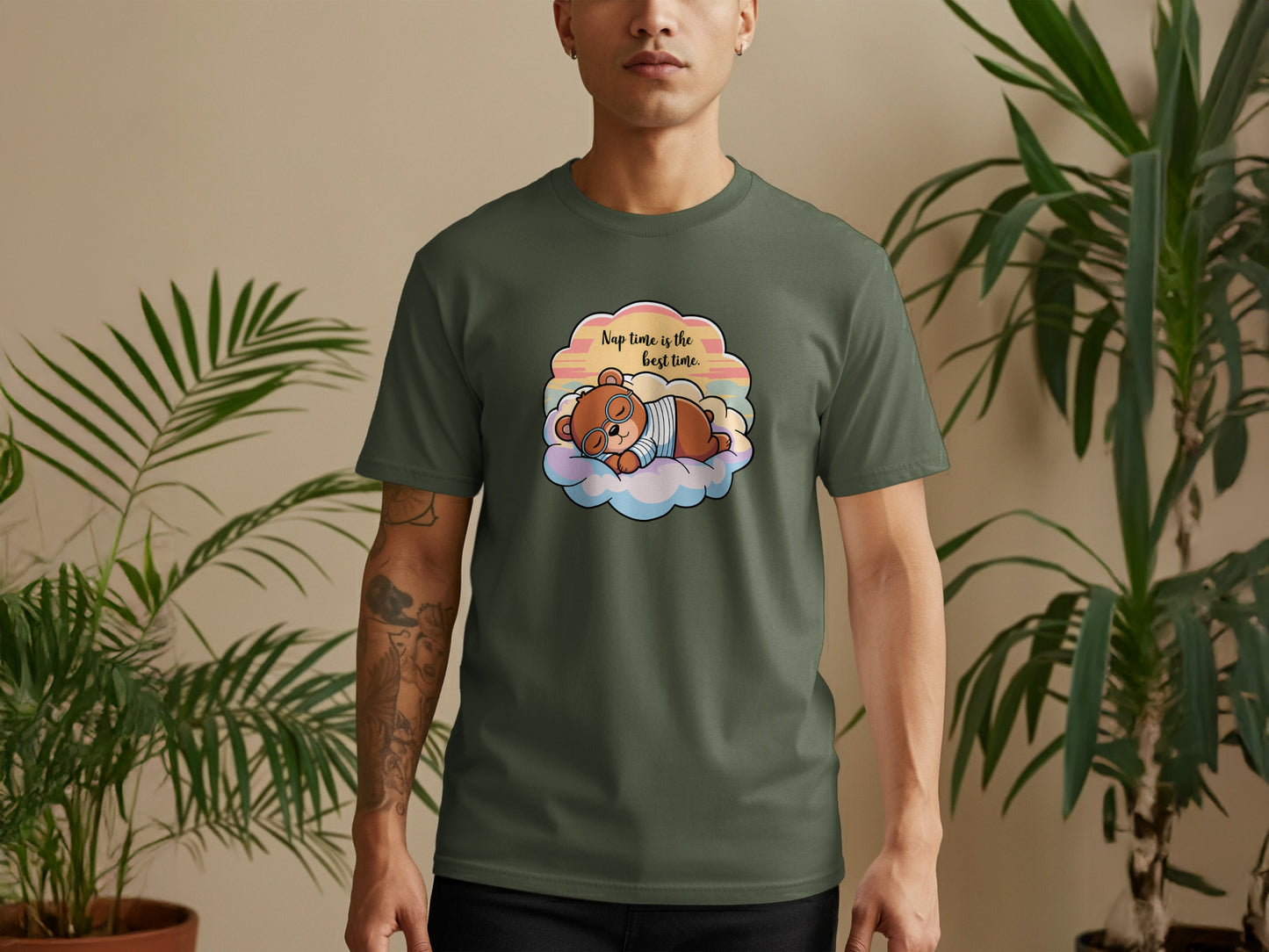 Nap Time is the Best Time Bear Unisex T-Shirt Product